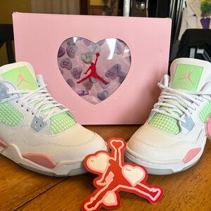 Jordan Retro 4 Valentine’s Day Shoes